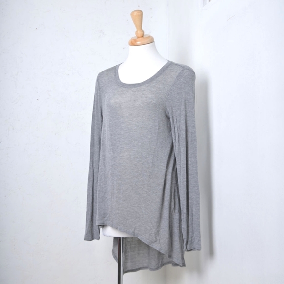 BCBGMAXAZRIA | Grey long thin light weight sweater, style Claudia Heather grey - Picture 1 of 13